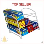 Deco Brothers Wrap Organizer Rack For Kitchen Cabinet, White (small/standard, 2-. Fixed Price $20.02.