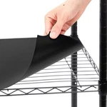 Sliner Pack 18 X 48 Wire Shelf Black Plastic Inch,. Fixed Price $48.64.