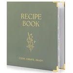 Aesthetic 8.5"X11" Recipe Binder, Waterproof Cover, Cards, Sleeves. Fixed Price $49.48.