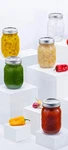 Paksh Mason Jars 5 Pack 16OZ Regular Mouth W/lids Airtight Glass. Fixed Price $16.24.
