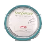 Snapware 4-CUP Total Solution Round Food Storage Container Glass. Fixed Price $23.49.