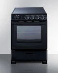Summit Appliances 24" Wide Electric Smooth-top Range Stove. Fixed Price $1380.00.