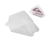 Set Of 100 Slice Container Cheesecake Holder Transp.... Fixed Price $22.34.