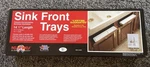 New! Rev Shelf 6572-14W-5 Sink Front Tip Out 14-1/4 Length Two Trays!!. Fixed Price $16.90.