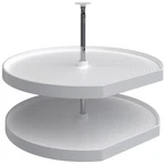 Rev-a-shelf LD-2262-32-1 Lazy Daisy Polymer Double Tier 32"W White. Fixed Price $129.60.