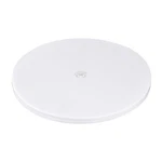 Rotating Swivel Stand 12 Inch With Steel Ball Lazy Susan Base Turntable White. Fixed Price $29.63.
