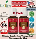 Pack Of 2 Young Living Digize Premium Essential Oil Blend 15ML - Nib Us Seller. Fixed Price $54.50.