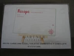 Recipe Cards & Easel Gartner Studios New Includes 13 Wooden. Fixed Price $10.00.