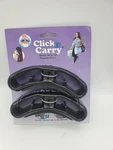 Click & Carry Grocery Bag Carrier - Plastic Organizer And Holder Black. Fixed Price $19.99.
