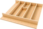 Natural Maple Right Size Utensil Insert Home Storage Kitchen Organizer 7 Compart. Fixed Price $159.99.