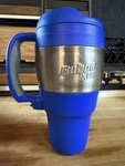 Bubba Keg Blue Stainless Steel Insulated Mug With Handle Drink-through Lid. Fixed Price $12.00.
