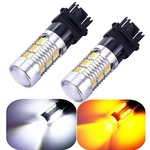 3157 3057 3357 4157 Turn Signal White Yellow Amber Switchback Led Light Bulbs.... Fixed Price $26.51.
