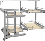 Rev-a-shelf 599-18-L Contemporary 33-7/8"W Slide Out Pivot 4 Maple. Fixed Price $1205.04.