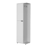 Harper Broom Cabinet, With 2 Doors, 3 Shelves And Holder. Fixed Price $255.46.