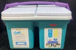 Rubbermaid #1421 Cold Dry Cooler Ice Chest Gallon Usa Vintage 1992. Fixed Price $54.05.