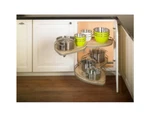 New Kessebohmer 2502690103 # Lemans Left Swing 36-1-4 Inch Wide Blind Corner Org. Fixed Price $400.46.