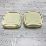 Rubbermaid Servin Saver 2 Cup 470ML Food Storage Containers Cream Set Of 0010. Fixed Price $21.95.