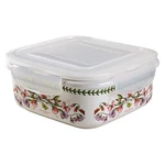 Portmeirion Botanic Garden Sweet Pea Square Storage Container Lid. Fixed Price $17.99.