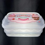 Snips Ultimate Cupcake Holder Double Decker Holds 28 Carrier Tote. Fixed Price $39.99.