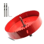 Hordion 162MM 3/8 Inch Hole Saw, Heavy Duty Bi-metal Saws Bit Tooth Cutti. Fixed Price $23.16.