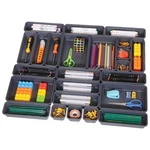 Drawer Organizer Interlocking Desk Tray Divider Separators Storage Bins Tenabort. Fixed Price $35.61.