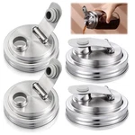 Baderke Pcs Stainless Steel Mason Jar Spout 3.54 Inch, Pouring. Fixed Price $27.02.