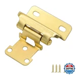 Donanim Cabinet Hinges Brass Gold For Kitchen Doors 20 Pack 10 Pairs. Fixed Price $61.92.