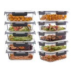 Wancilock 10 Pack 22 Oz Glass Meal Prep Containers, Food Storage. Fixed Price $55.39.