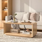 Coffee Table With Storage, Mid Century Modern, Rectangle Cocktail Tea. Fixed Price $155.00.