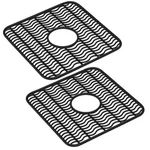 Dependable Industries Inc. Essentials 2 Pack Plastic Sink Protector Mat Black. Fixed Price $20.04.