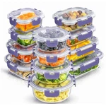 Joyjolt 24PC Borosilicate Glass Bright Green" "black" "light Grey" "purple. Fixed Price $54.72.
