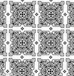 Black White Tile Toile Scroll Vinyl Contact Paper Drawer Liner Peel Stick 9 Feet. Fixed Price $24.99.