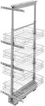 Rev-a-shelf 5743-14-1 Modern 15-1/2"W X 43-1/2 To 50-3/4"H Soft Chrome. Fixed Price $815.03.