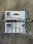 Interdesign 84702 Sinkworks Center, Suction, Stainless Steel - Quantity 1. Fixed Price $9.95.