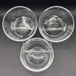 Pyrex Clear Glass Storage Bowl Lot (3) (2) 7200A 2-CUP & (1) 7202A 1-CUP Usa. Fixed Price $14.99.