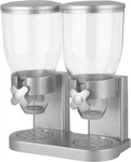 Zevro /GAT202 Indispensable Dry Food Dispenser, Dual Control, Silver. Fixed Price $61.02.