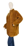 J. Crew Plush Teddy Bear Zip Coat Faux Fur J9064 Ginger Brown $228 Size Small. Fixed Price $89.00.