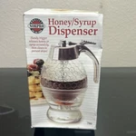 Norpro Honey/syrup Dispenser New In Box. Fixed Price $14.99.