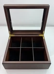 Tea - Luxury Wooden Bag Organizer From The Apace Premier Collection 6 C.... Fixed Price $59.99.