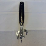 Vintage Wood Handle Can Opener By Ekco Made Usa Tool Steel Kitchen Utensil. Fixed Price $5.75.