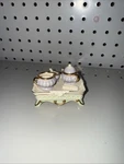 Lenox China Treasures Tea The Ritz Serving Tray And Berries Trinket Box. Fixed Price $39.99.