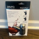 New Wine Stop And Pour Zevro KCH-06165. Fixed Price $15.00.
