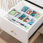3 Pcs Expandable Drawer Organizer Bins Adjustable Deep Hanging Organiz.... Fixed Price $47.69.