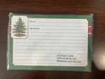 Spode Christmas Tree Recipe Cards Set Of 30 Holiday Green Vintage Style New. Fixed Price $9.79.