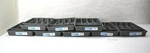 Lot Of Room Essentials Flatware Drawer Organizer Gray 9-3/8" X 13-1/16". Fixed Price $13.20.