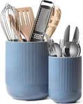 Le Tauci Utensil Holder, 7.3"+5.4" Ceramic Kitchen For Counter. Fixed Price $31.99.