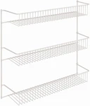 Closetmaid 802200 Wire Frame 18-34"W Tier Wall Door Mount White. Fixed Price $29.90.