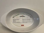 Campbell's Soup Company 2005 1.5 Qt Oval Green Bean Casserole Dish W/recipe. Fixed Price $32.99.