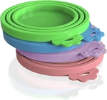 Wanbao 4 Pack Silicone Pet Food Lids For 3 Standard Size Cans. Fixed Price $7.80.