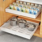 Covaodq 1 Pack Pull Out Cabinet Organizer Extendable Sliding Slide Pantry.... Fixed Price $50.94.